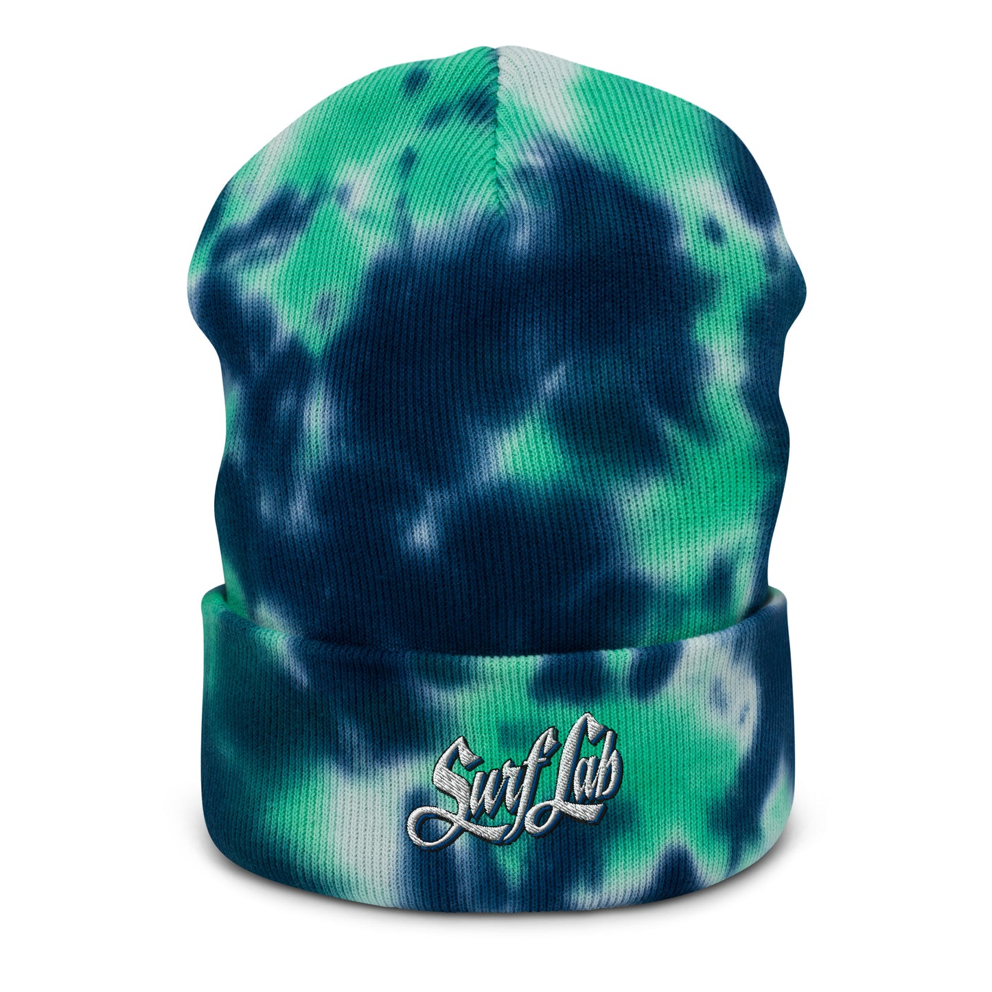 Tie-dye beanie | embroidered | Script Logo