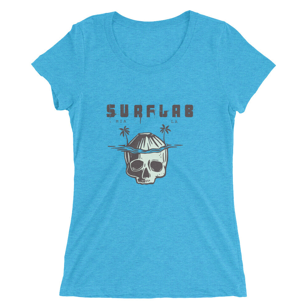 Ladies' short sleeve t-shirt | Island_Skull