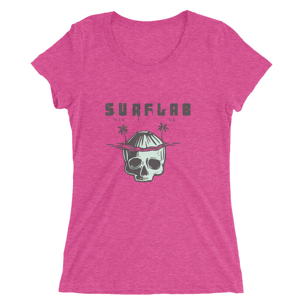 Ladies' short sleeve t-shirt | Island_Skull