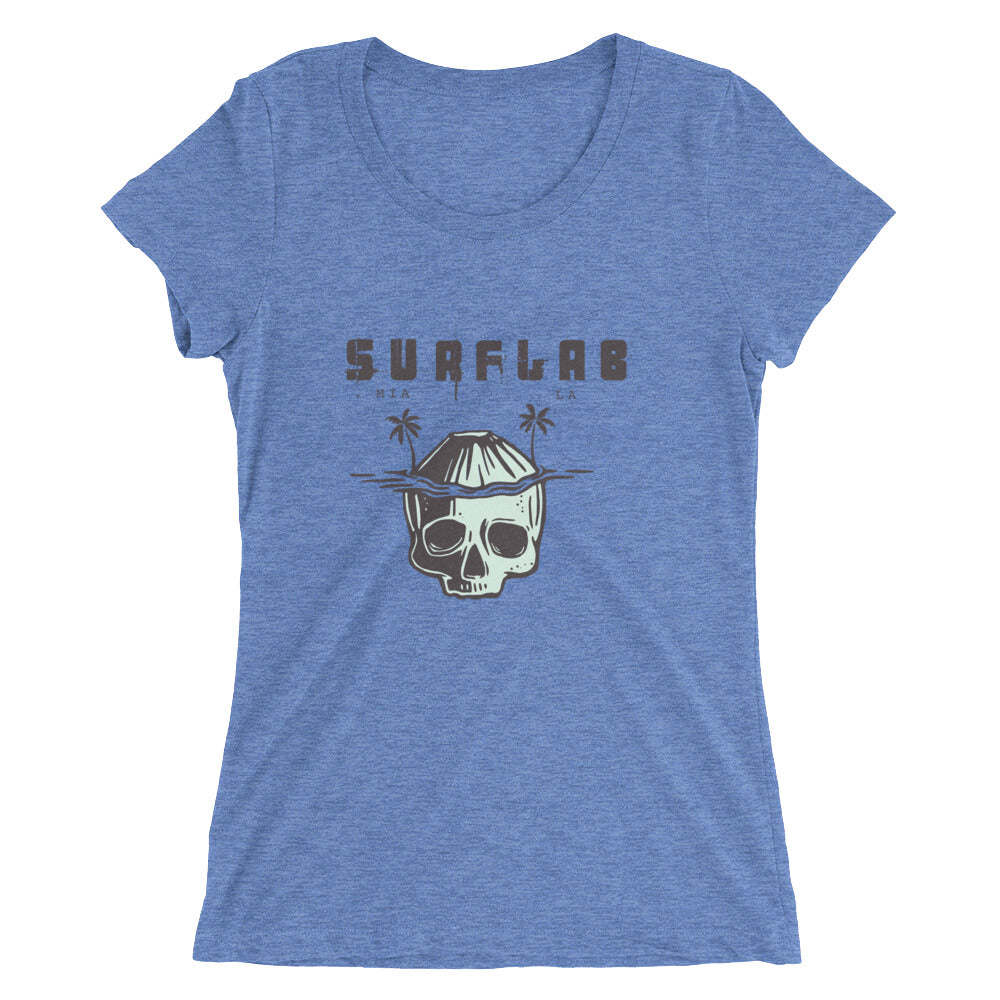 Ladies' short sleeve t-shirt | Island_Skull