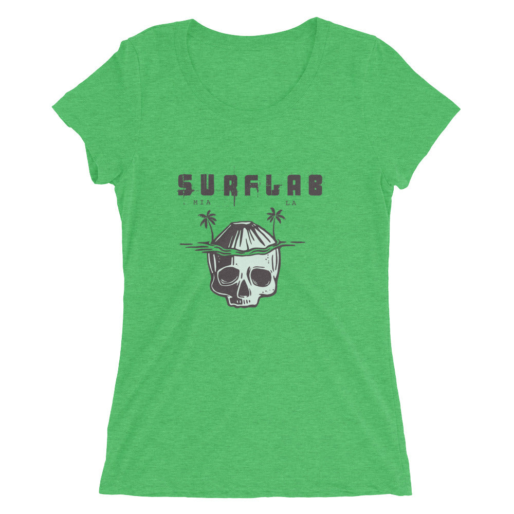 Ladies' short sleeve t-shirt | Island_Skull