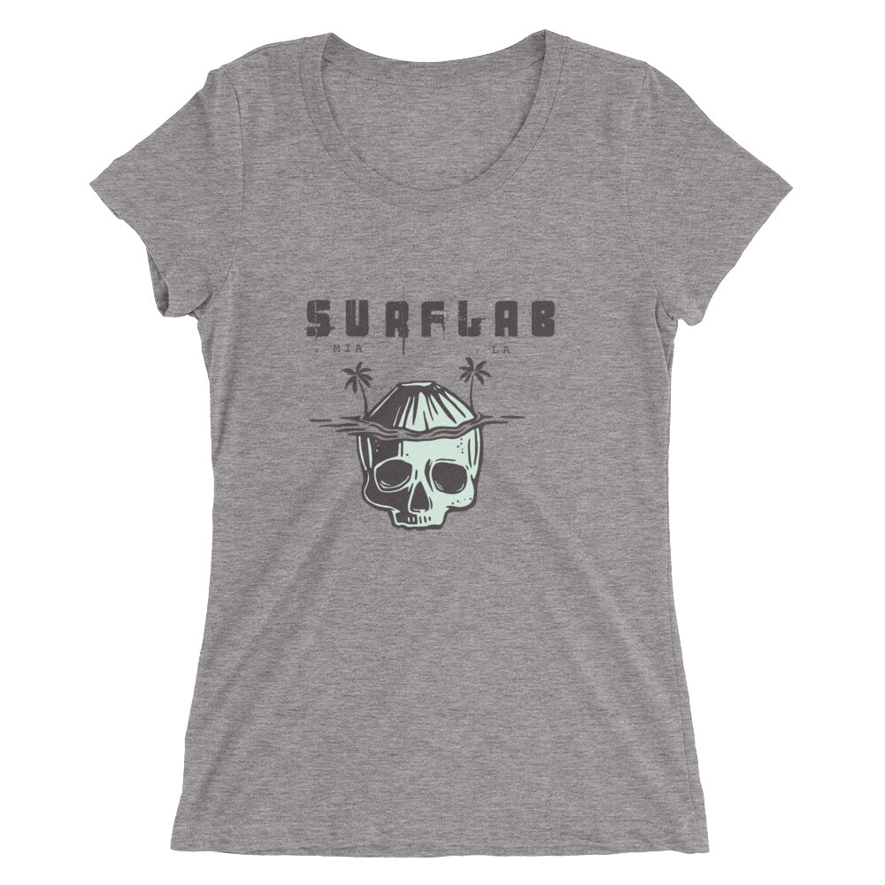 Ladies' short sleeve t-shirt | Island_Skull