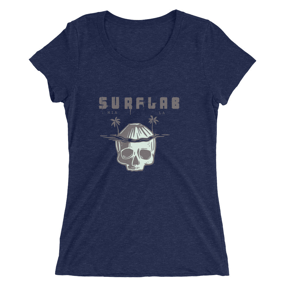 Ladies' short sleeve t-shirt | Island_Skull