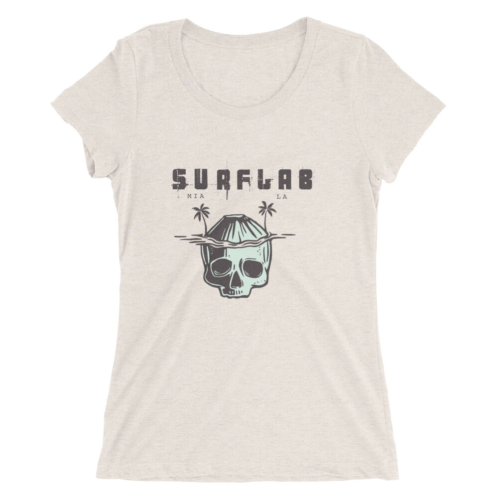 Ladies' short sleeve t-shirt | Island_Skull