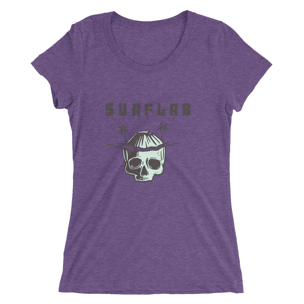 Ladies' short sleeve t-shirt | Island_Skull