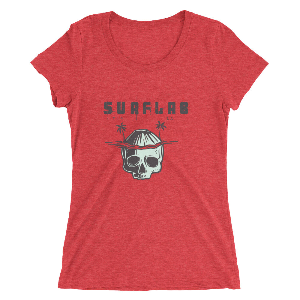 Ladies' short sleeve t-shirt | Island_Skull