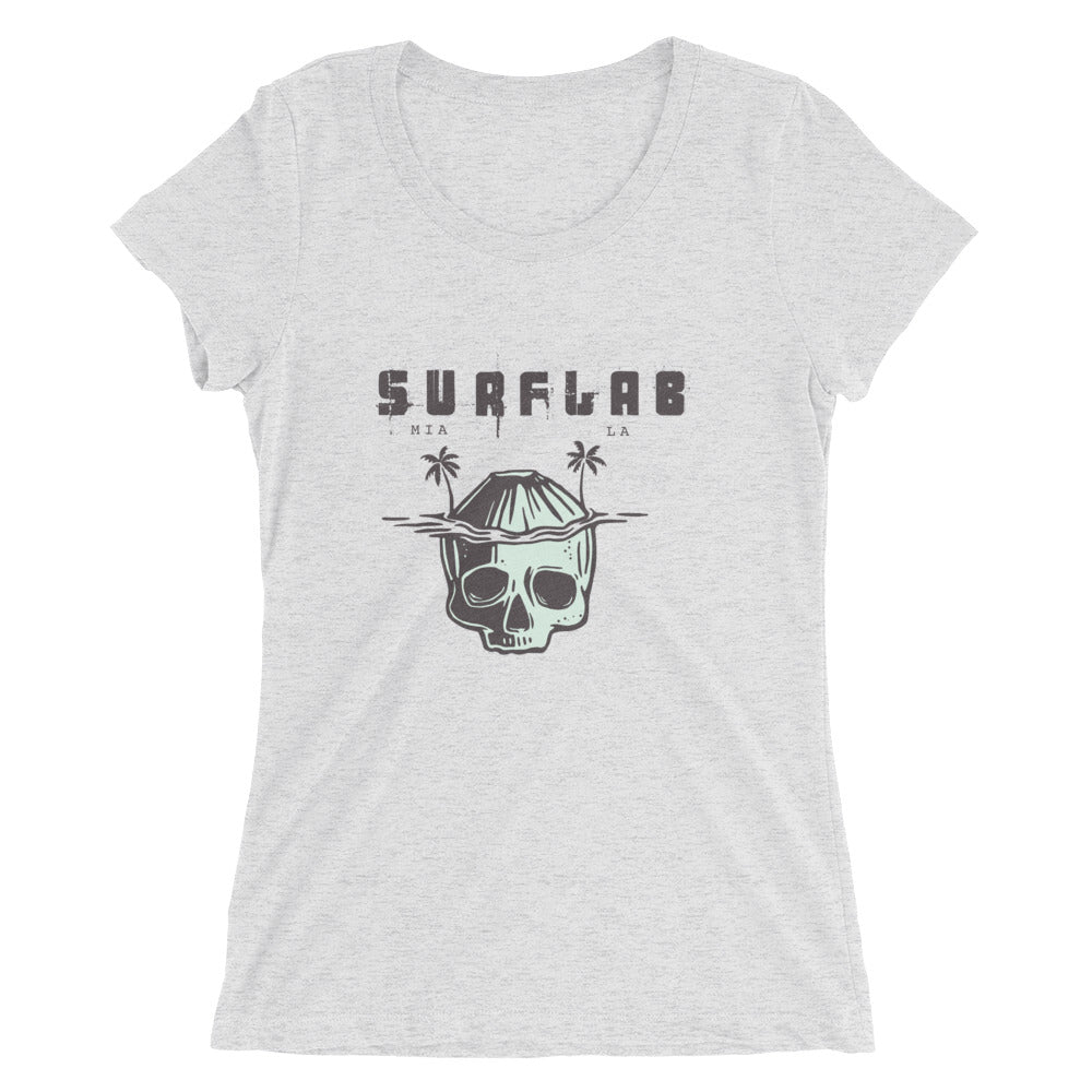 Ladies' short sleeve t-shirt | Island_Skull